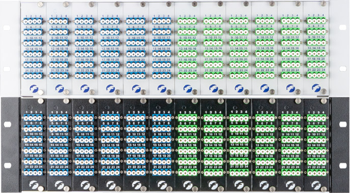 High density fiber optics: more connections in less space