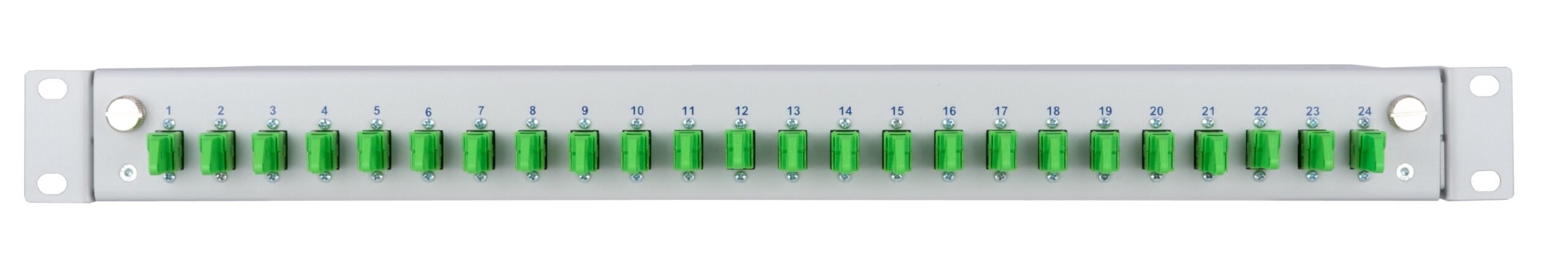 SlimConnect 1HE Spleißbox mit ausziehbaren Kassetten für wartungsfreundlichen Zugang bei 96 Fasern