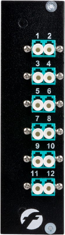 Splice modules for modular systems - Front view