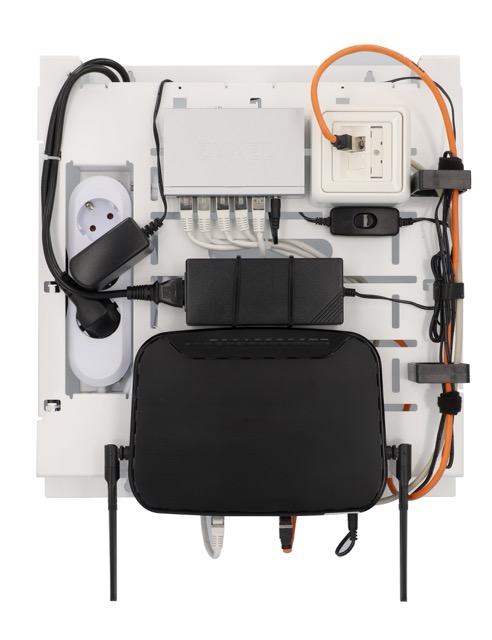 RouterBox base with removable components - modular system for flexible configuration