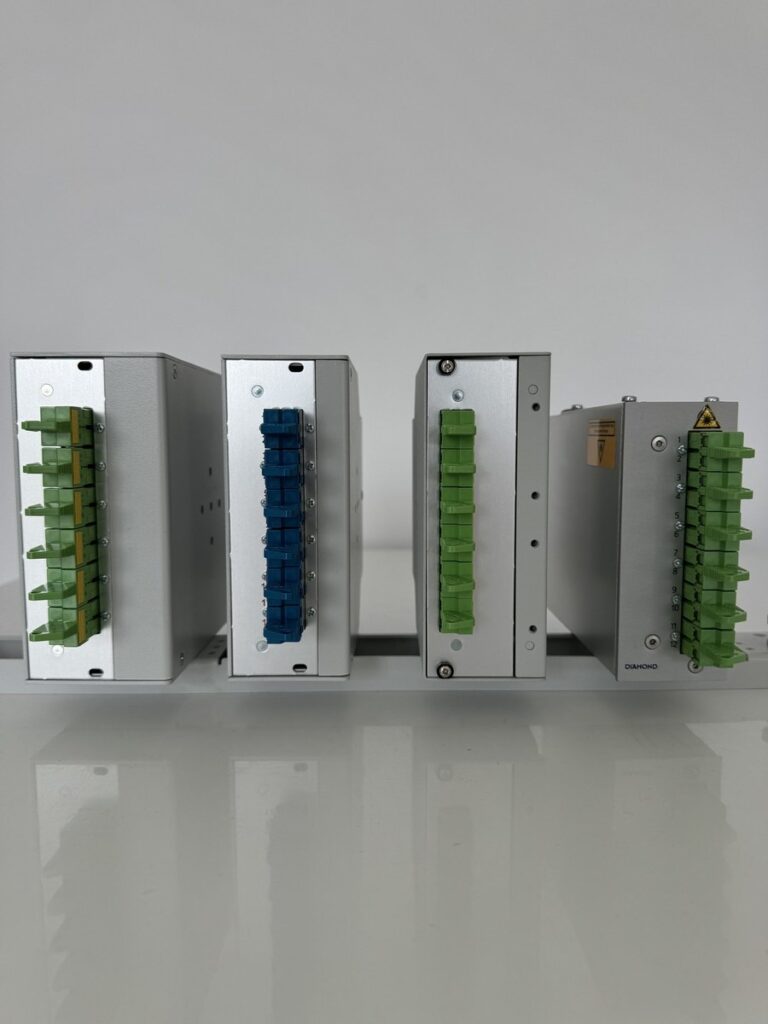 DIN-Hutschienenbox SC/APC für Industriemontage