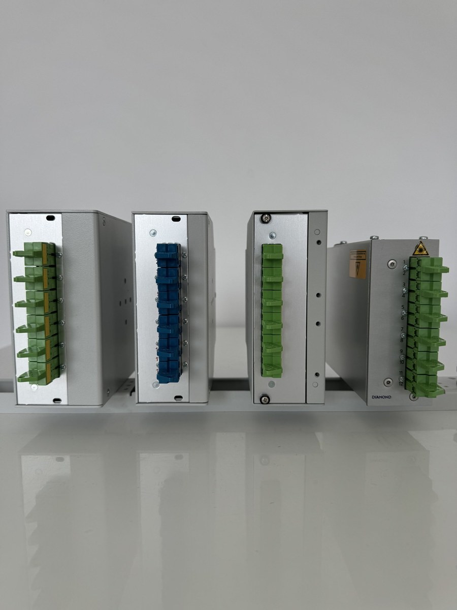 DIN-Hutschienenbox SC/APC für Industriemontage