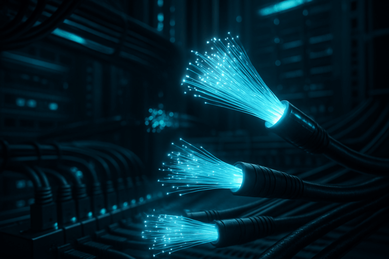 DSGVO-konforme Netzinfrastruktur: Glasfaser für sichere Datenübertragung