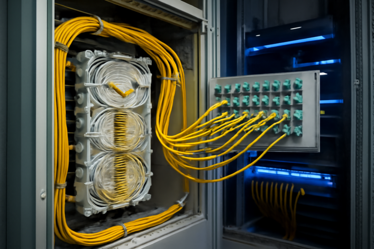 Gewerbegebiet FTTH – Glasfasererschließung für Unternehmenspärks