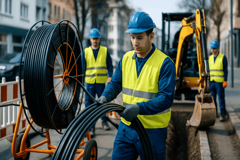 Glasfaser Dokumentationspflichten beim Tiefbau: Was GU und Subu brauchen