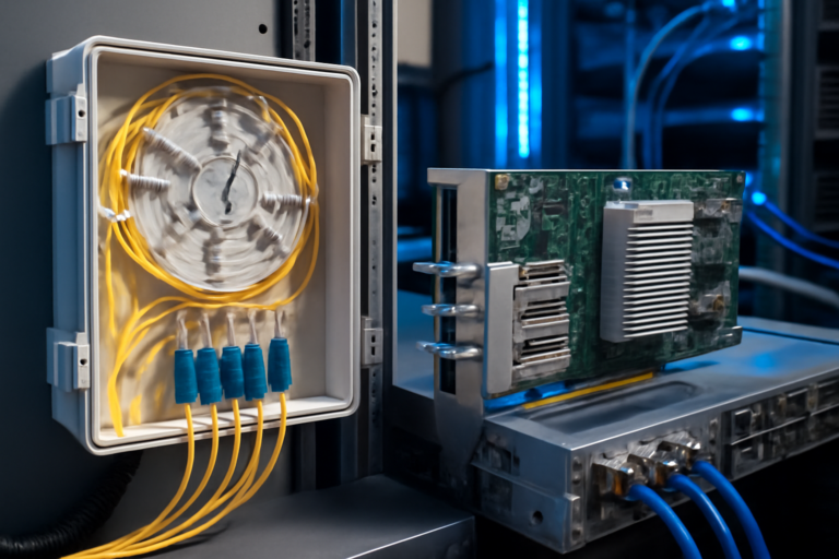 Glasfaser DPU und SmartNIC – Netzwerkoffloading in modernen Rechenzentren