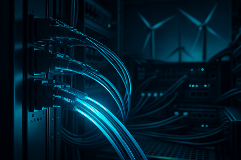 Glasfaser für Onshore-Windparks: Kommunikationsinfrastruktur im Detail