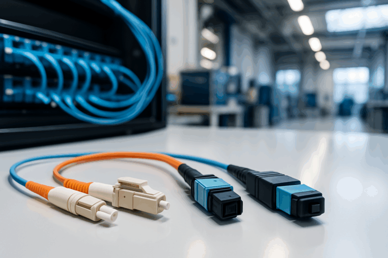 Glasfaser Patchkabel LC SC MPO: Das richtige Kabel für jede Anwendung