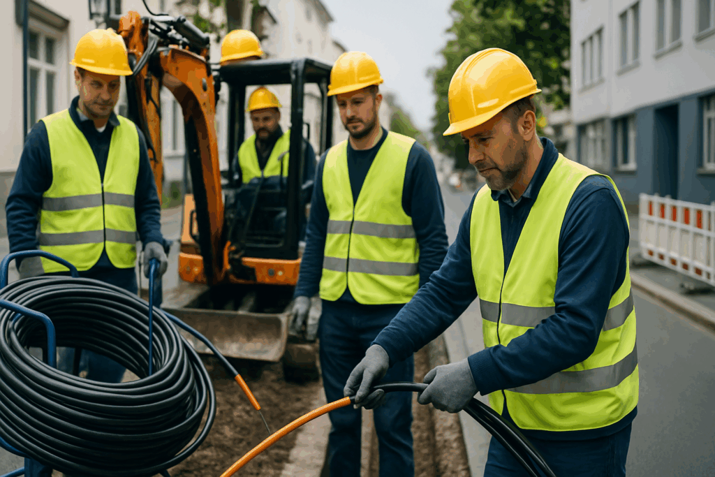 Fibre Optic Subcontractors Hessen, Frankfurt | FTTH Jobs