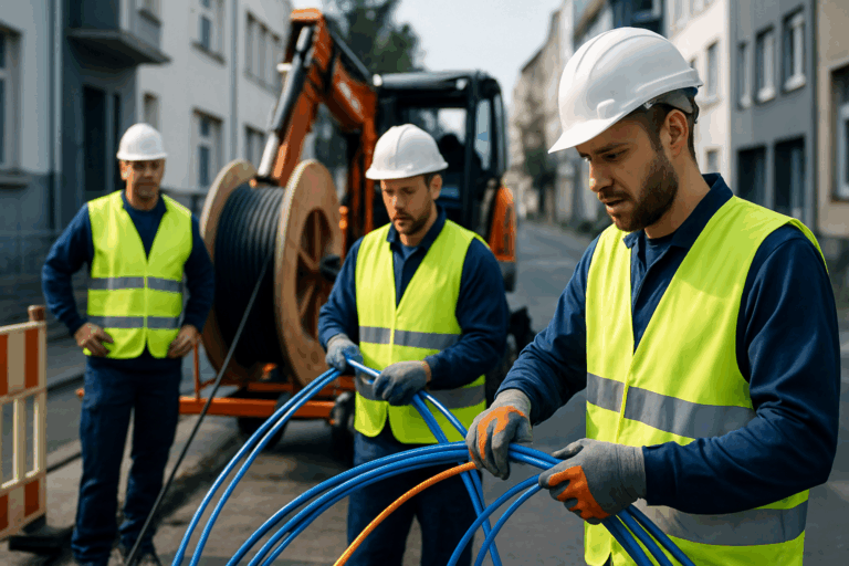 Glasfaser Subunternehmer gesucht NRW: Kapazitäten für FTTH-Rollout