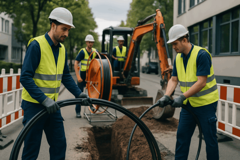 Glasfaser Tiefbau Engpässe 2026: Fachkräftemangel und Lösungsansätze