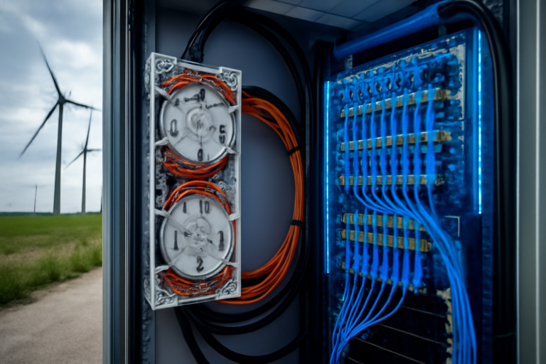 Glasfaser in Windparks: Kommunikationsinfrastruktur für Erneuerbare Energie