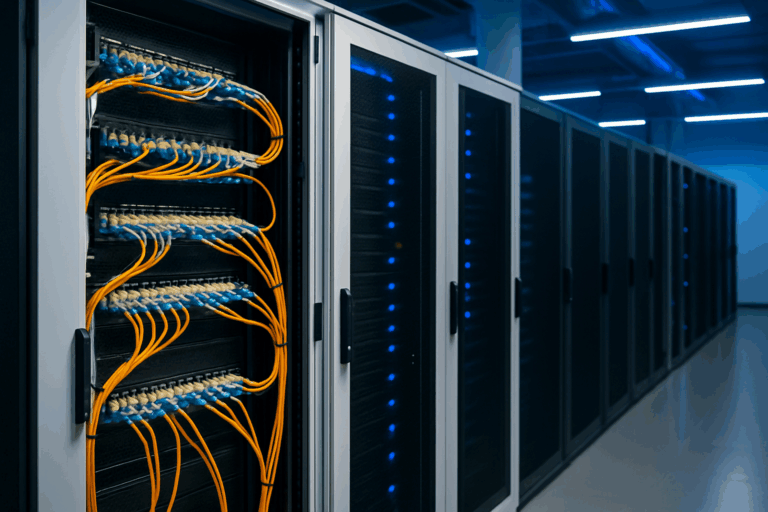 Green Data Center: Energieeffiziente Glasfaser-Infrastruktur