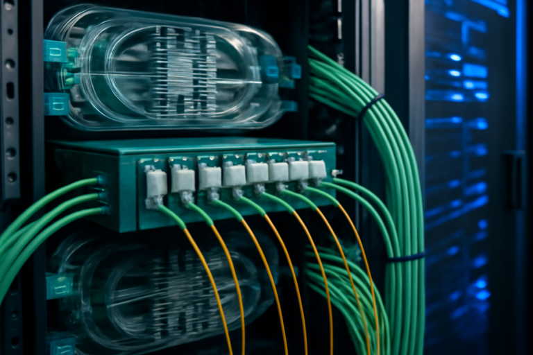 Green Data Center: Energieeffiziente Glasfaserverteilung für nachhaltiges RZ