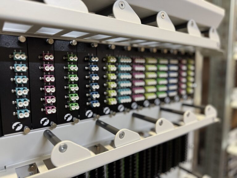 Hochdichte LC OM4/OM3 Glasfaserpanels Rechenzentrum