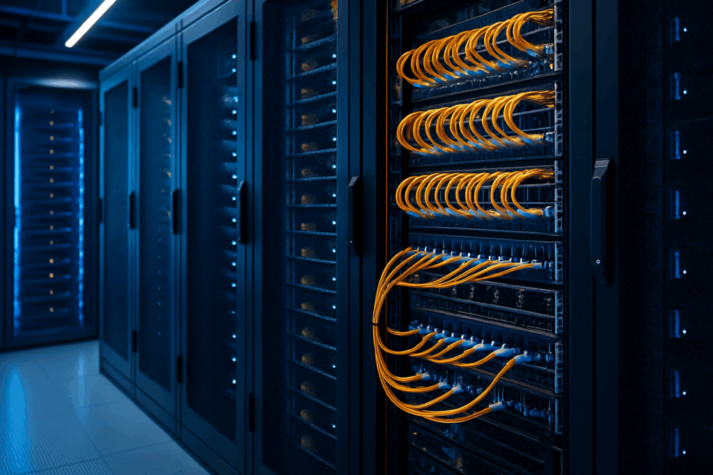 Gpu Using Fiber AI Data Centre Fibre Optic | GPU Cluster Networks 2026