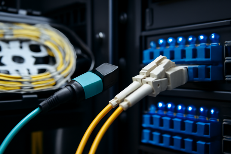 MPO Stecker vs. LC – Was Rechenzentren für 400G wirklich brauchen