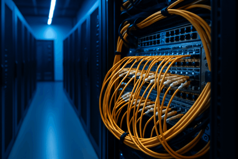 Open RAN Infrastruktur: Glasfaser-Backhaul für 5G-Antennen und vRAN