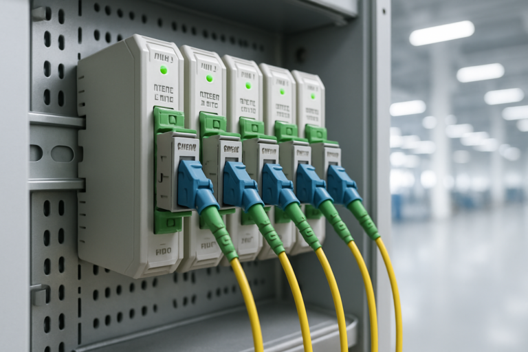 Fiber optics Industry 4.0: Industrial fiber optic networks for networked production facilities