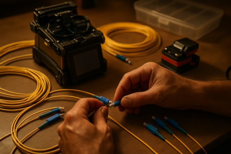 Fiber optic splice modules installation explained: How professional commissioning works