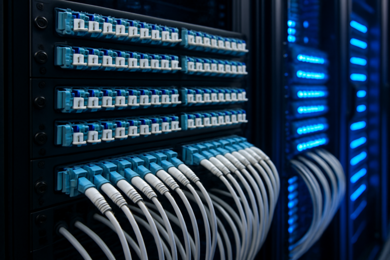High Density Glasfaser: Maximale Portdichte für moderne Rechenzentren