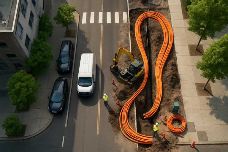 Municipal fibre optic infrastructure: Scalable splicing systems for growing cities and sustainable digitalization