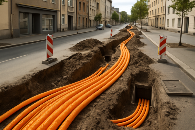 Glasfaserausbau Frankfurt 2026: RZ-Metropole und FTTH-Infrastruktur