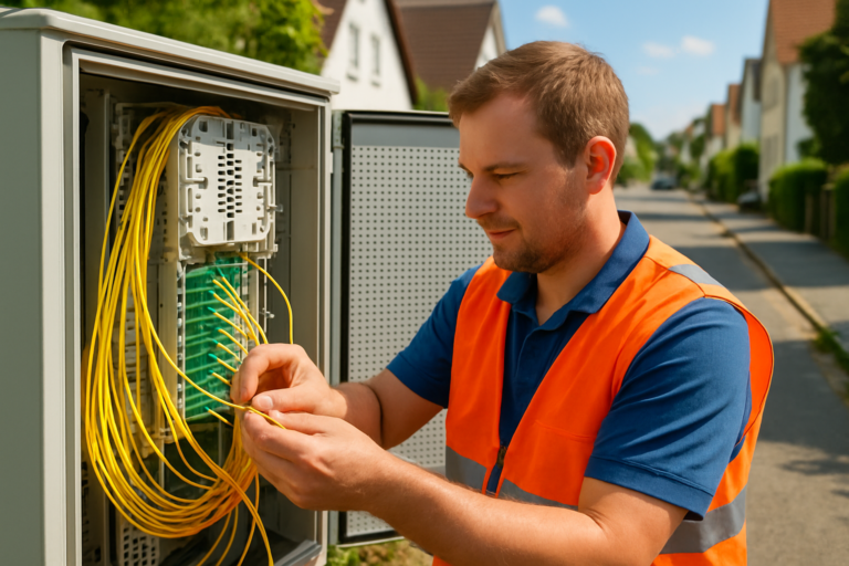Pigtails und vorkonfektionierte Kabel: Zeitersparnis beim FTTH-Ausbau