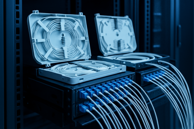 SlimConnect 1HE im Detail: 96 Fasern auf 1 HE – Technische Spezifikation