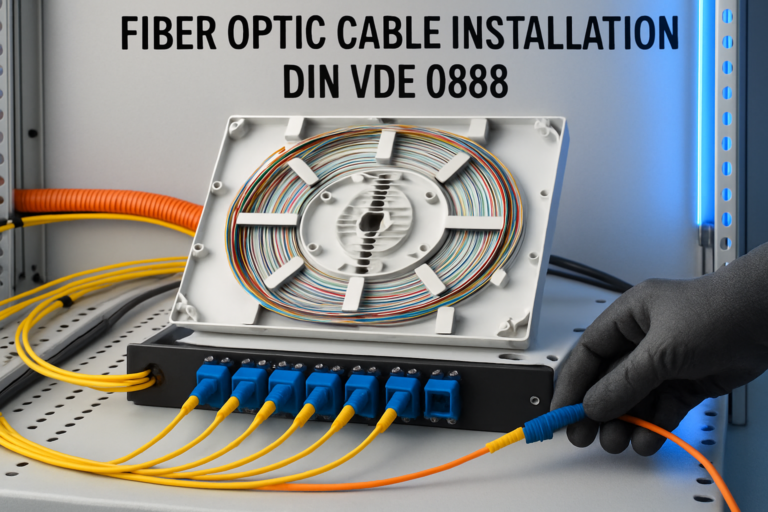 VDE 0888 Glasfaser: Normkonforme Installation in Deutschland