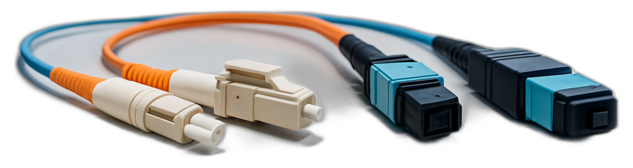 Glasfaser-Zubehör: Patchkabel mit LC-, SC- und MPO-Steckverbindern