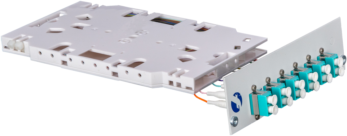 7HP front modules 6× LC DX