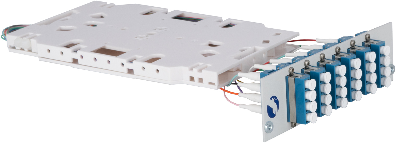 7HP front modules 6× LC QUAD