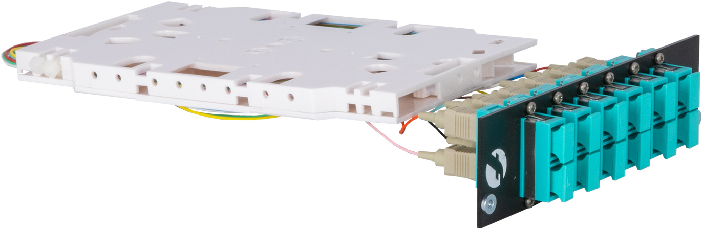 7HP front modules 6× SC DX