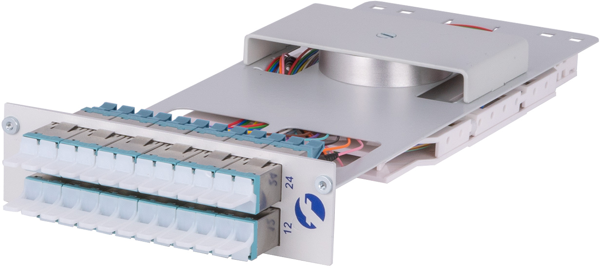 7HP splice modules 12× E2000 DX-C
